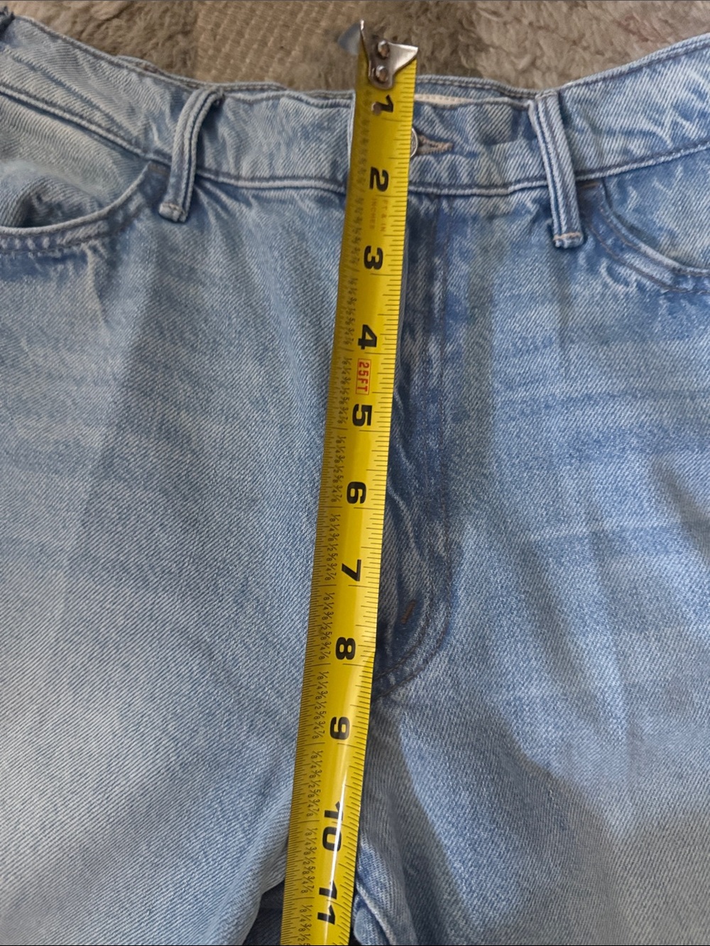 NWT! MOTHER The Hustler roller high rise ankle jeans - Picture 14 of 14